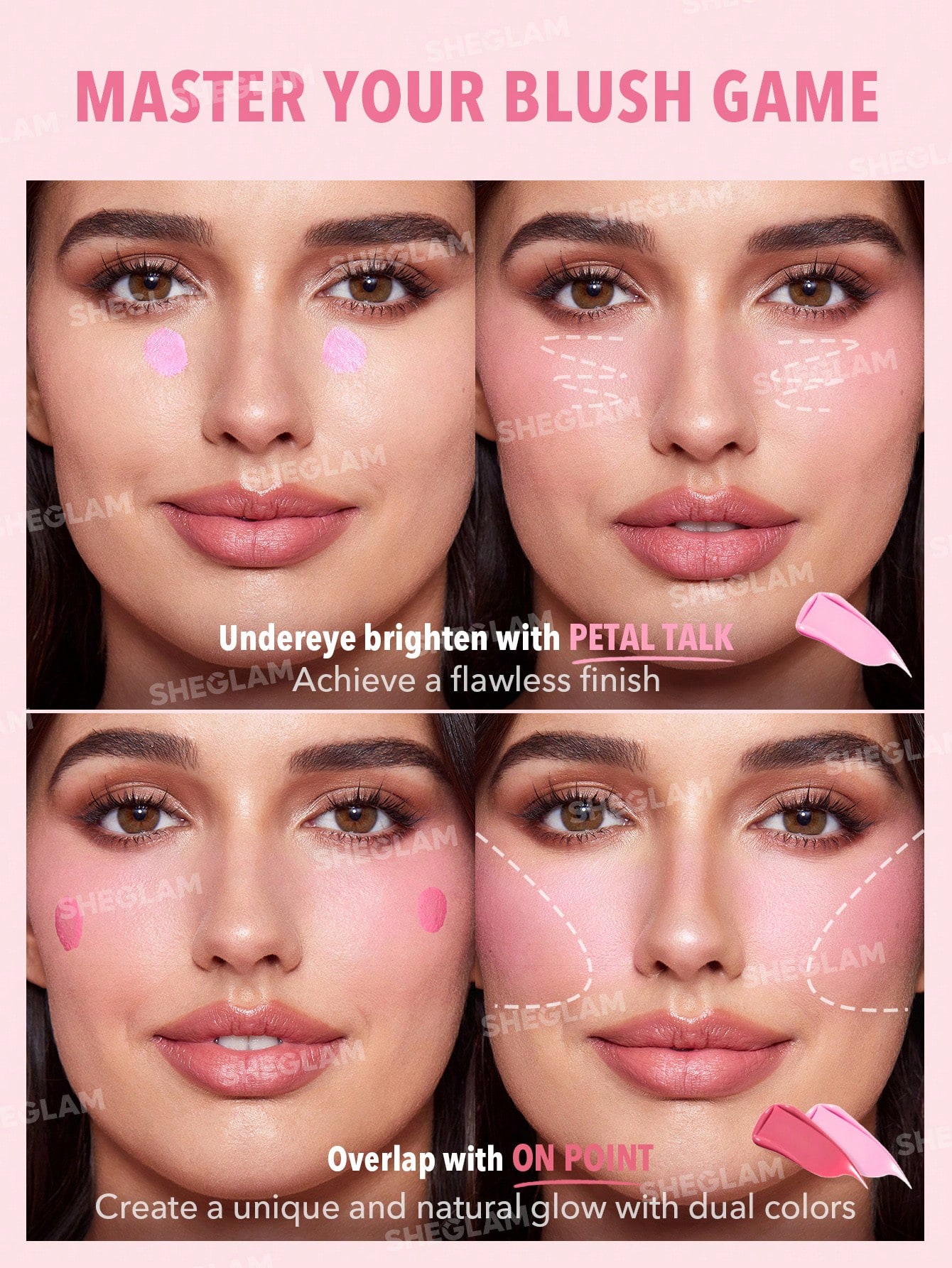 رژگونه مایع مات شیگلم COLOR BLOOM