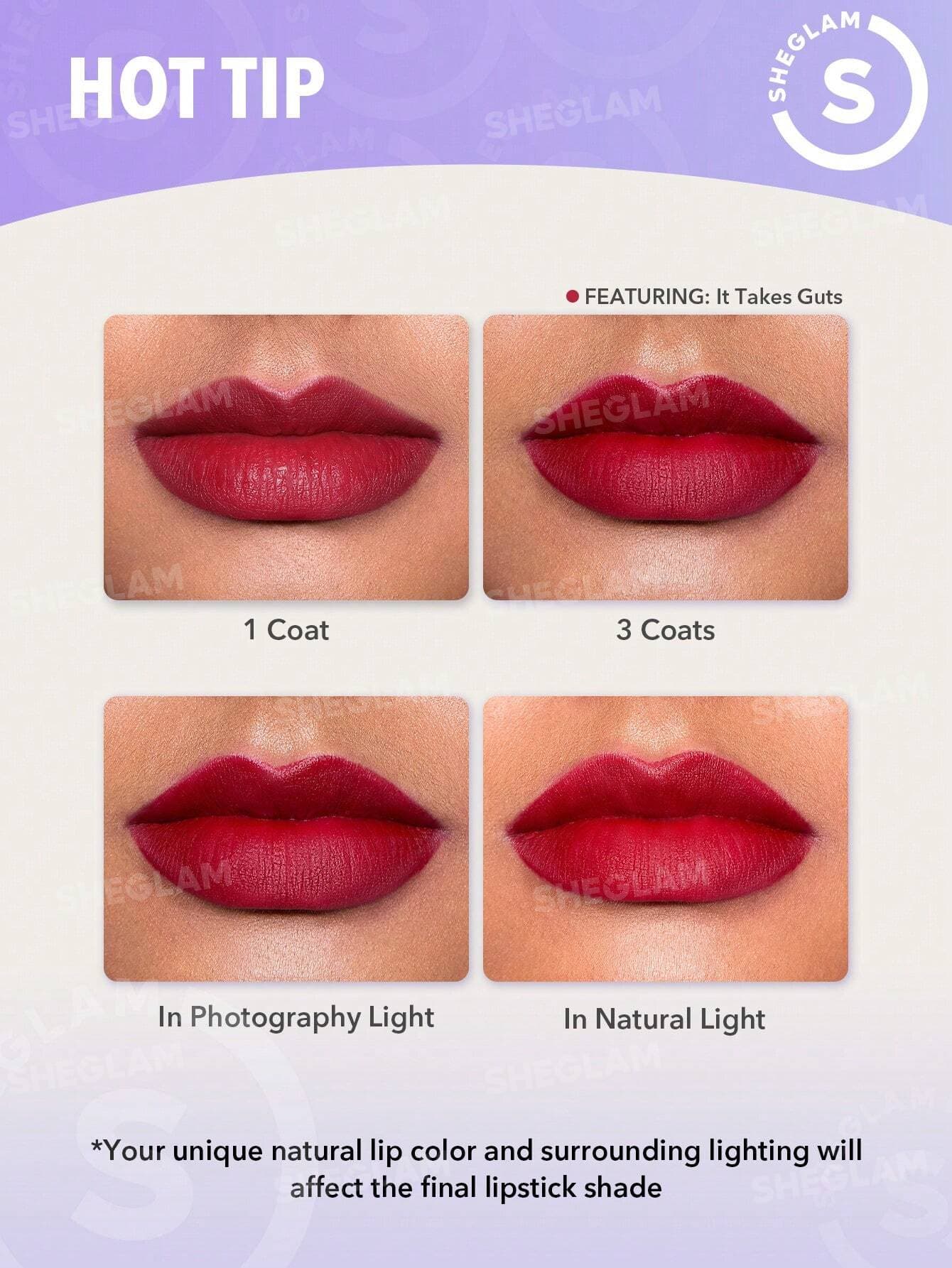رژلب مات داینامت شیگلم BOOM LONG LASTING