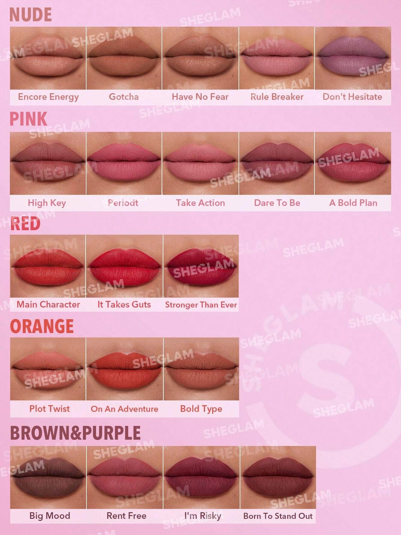 رژلب مات داینامت شیگلم BOOM LONG LASTING