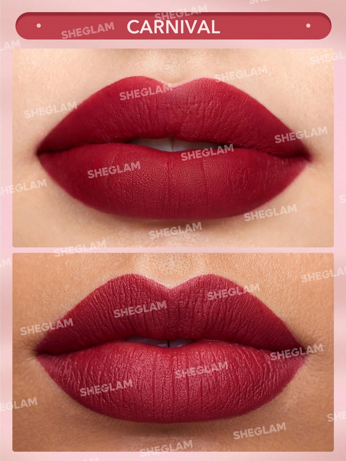رژلب مات شیگلم Matte Allure رنگ Carnival 530