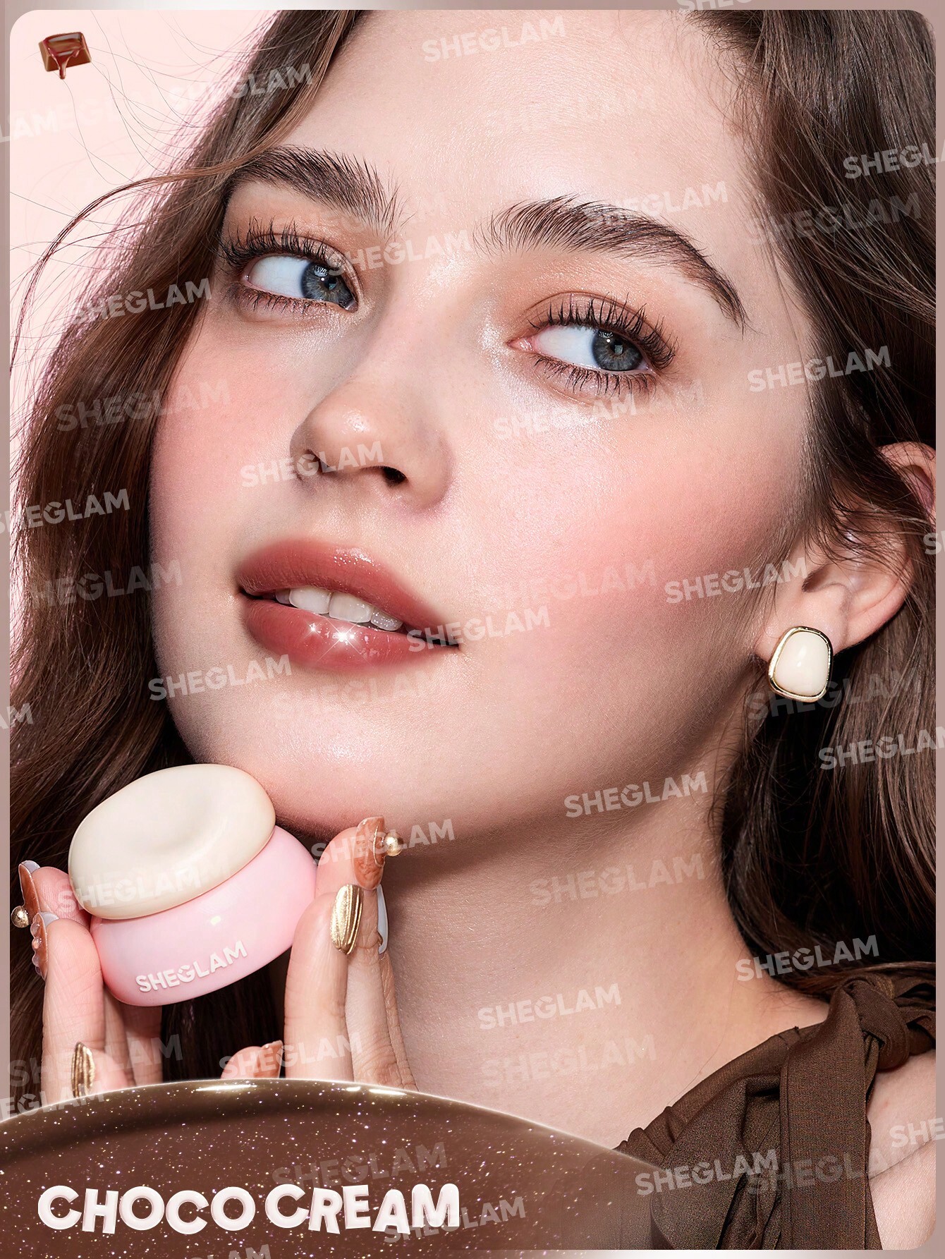 مربای لب شیگلم رنگ CHOCO CREAM