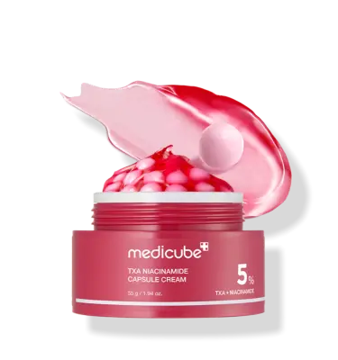 کرم کپسولی ضد لک مدی کیوب TXA + NIACINAMIDE 5% حجم 550