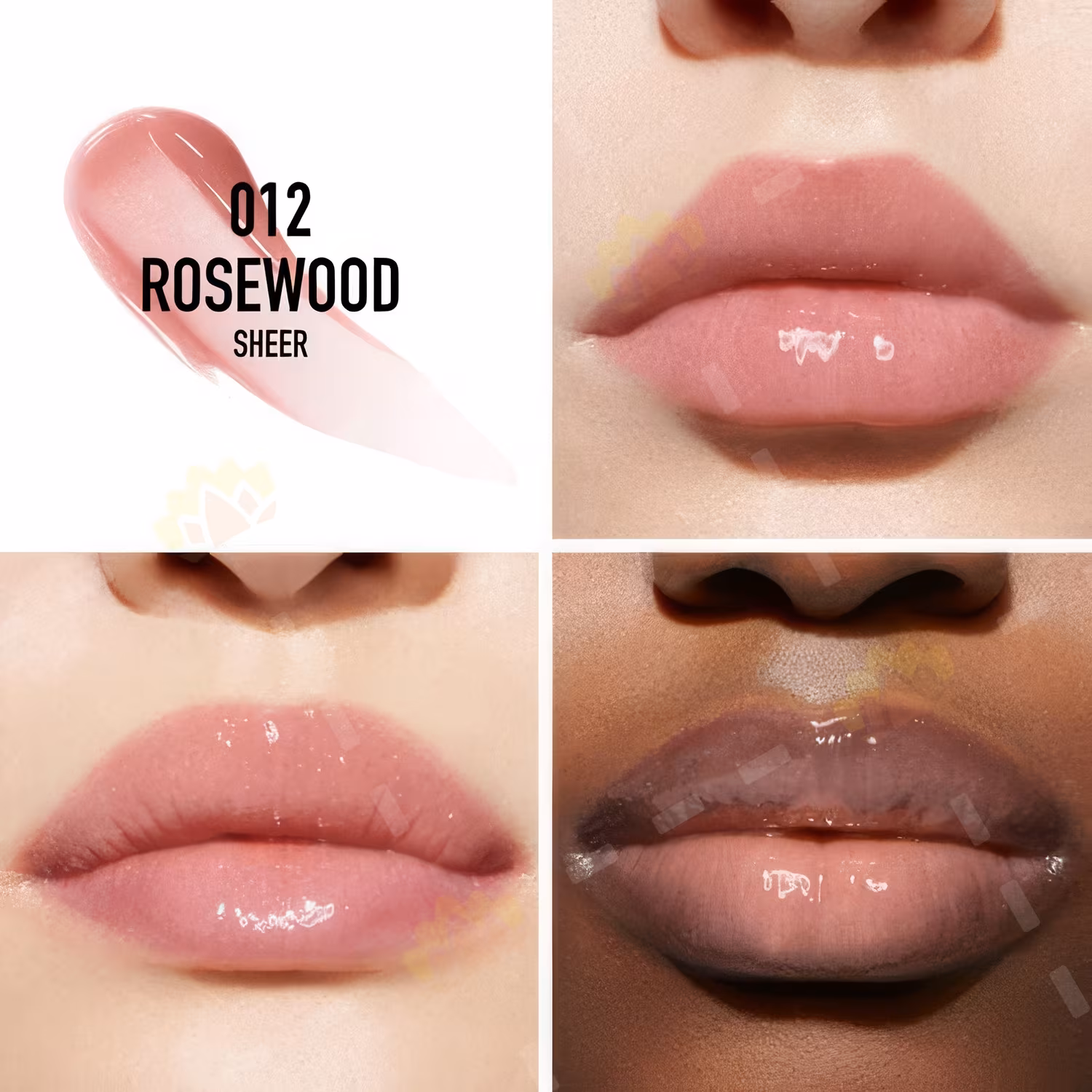 لیپ گلاس حجم دهنده دیور رنگ ROSEWOOD 012
