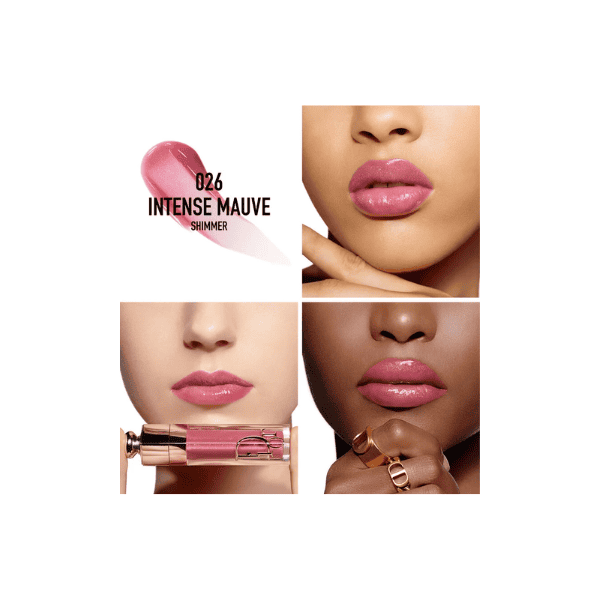 لیپ گلاس و حجم دهنده دیور رنگ INTENSE MAUVE 026