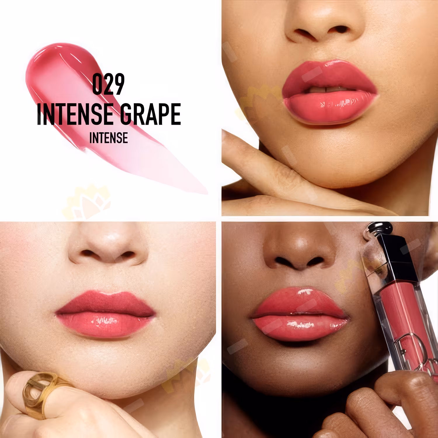 لیپ گلاس و حجم دهنده دیور رنگ intense fig027