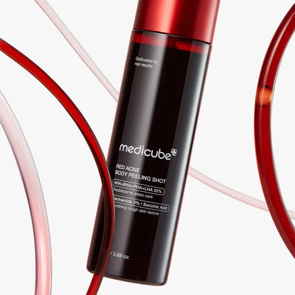 اسپری لایه بردار و ضدجوش بدن مدی کیوب Red Acne حجم 110