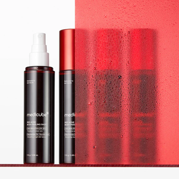 اسپری لایه بردار و ضدجوش بدن مدی کیوب Red Acne حجم 110