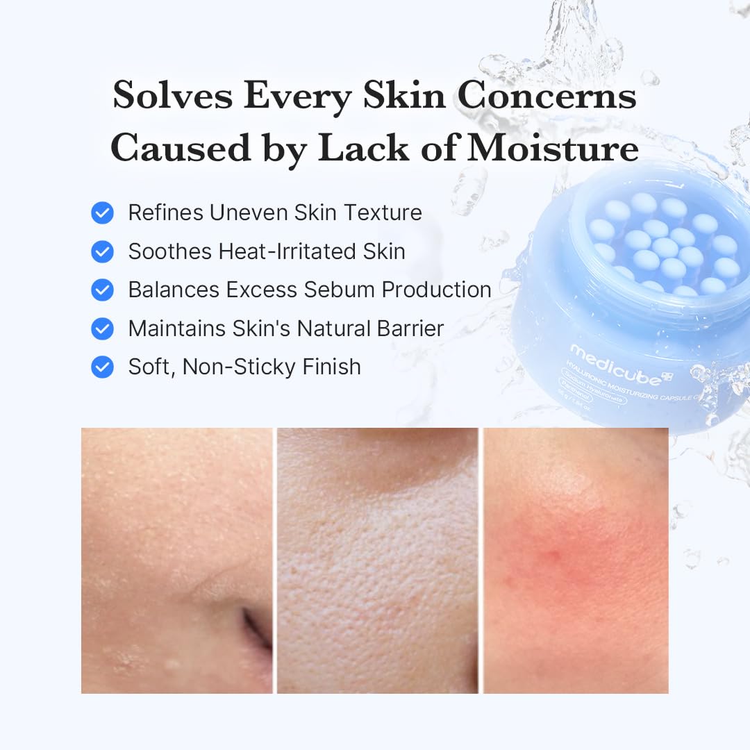 کرم کپسولی مدی کیوب Hyaluronic حجم 55