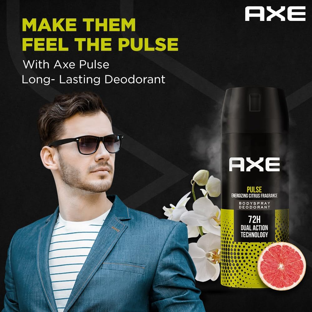 اسپری 72 ساعته بدن مردانه اکس Pulse
