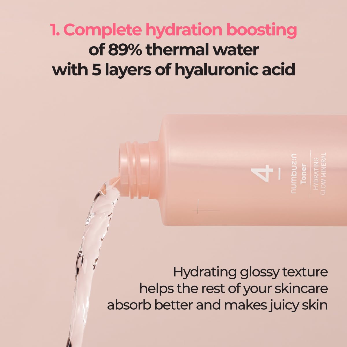 تونر 4 نامبوزین آبرسان Hydrating glow mineral