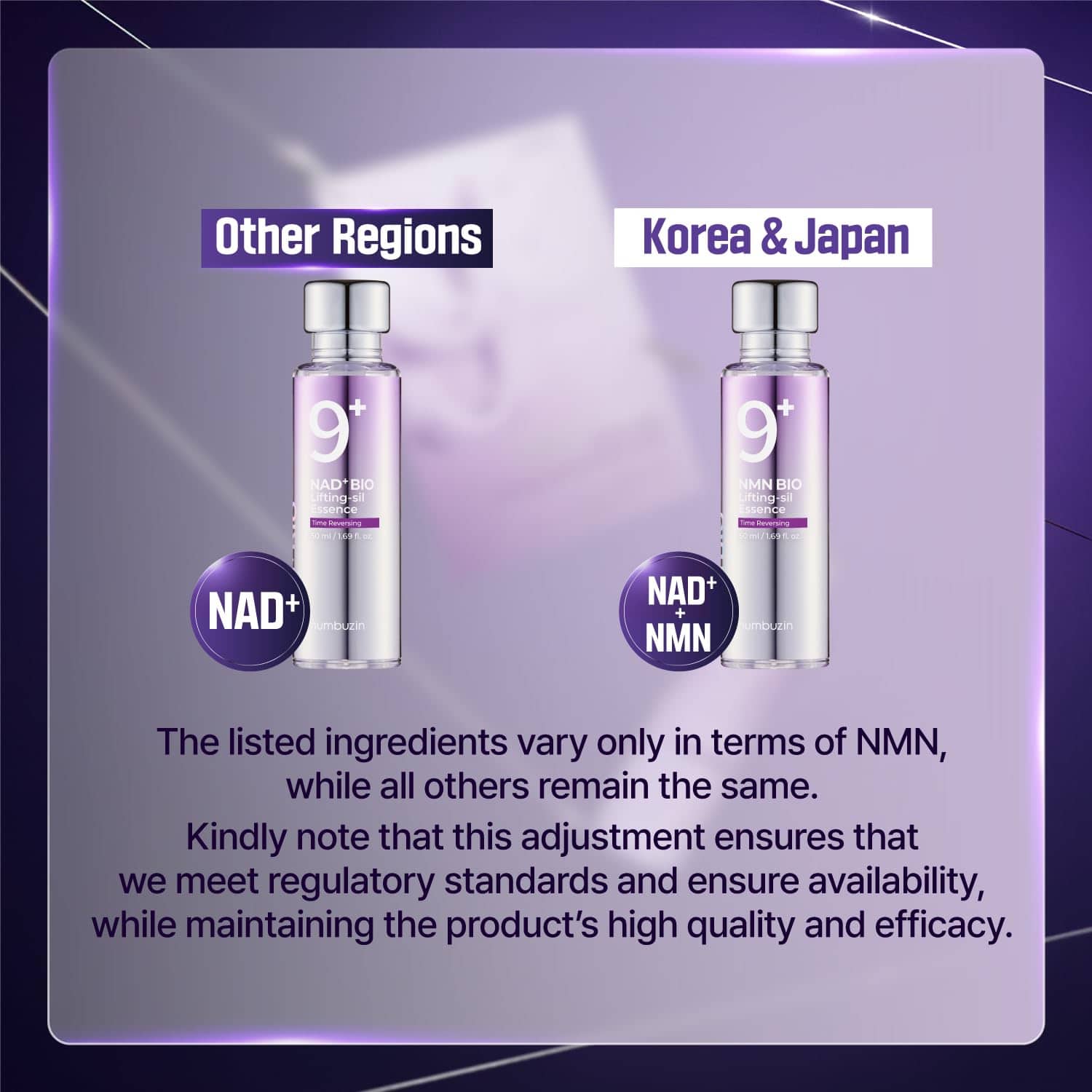اسنس ضد چروک نامبوزین NAD Bio Lifting