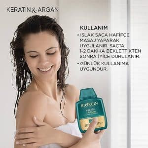 شامپو بیوکسین KERATIN & ARGAN OIL حجم 300