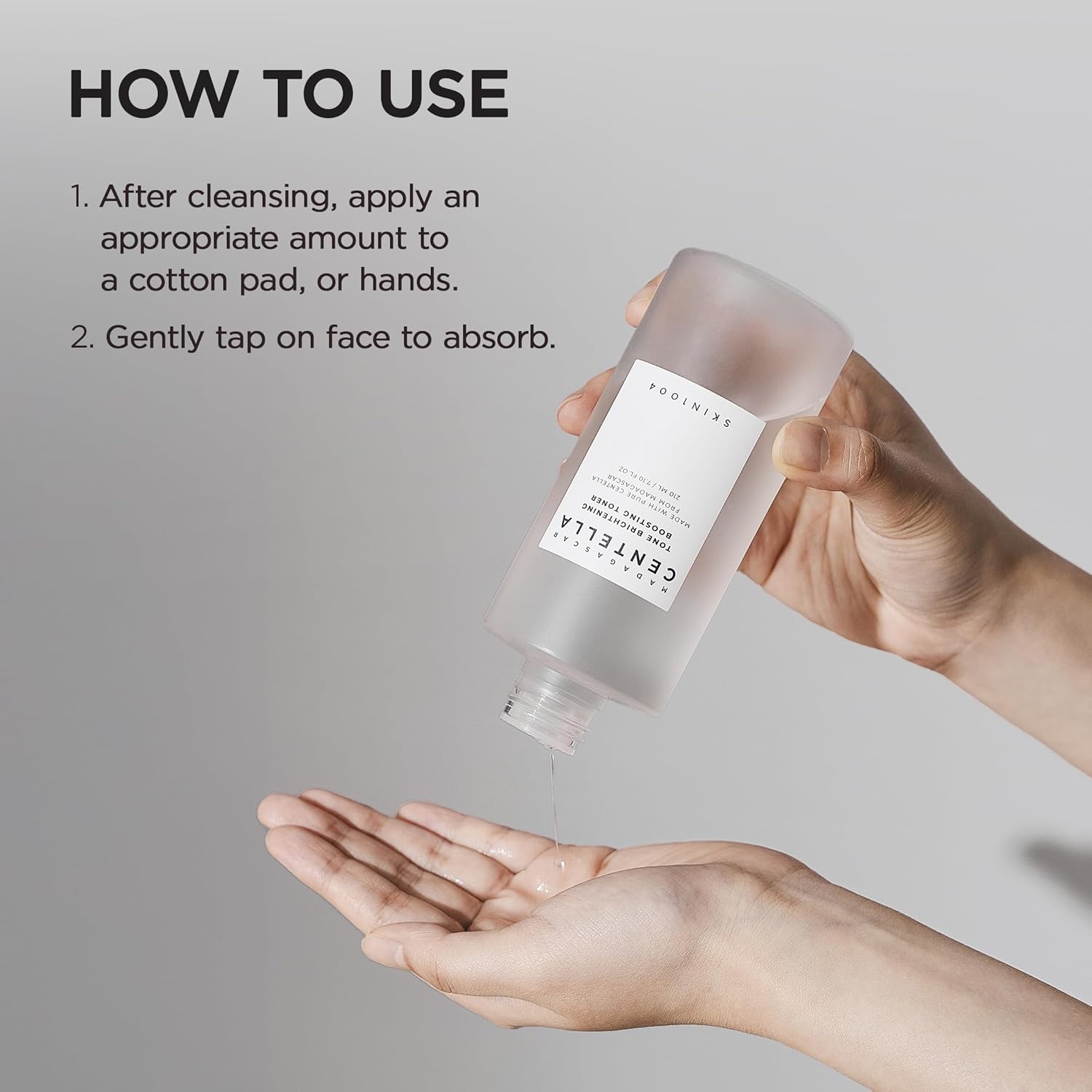 تونر روشن کننده ضدلک سنتلا boosting toner حجم 210