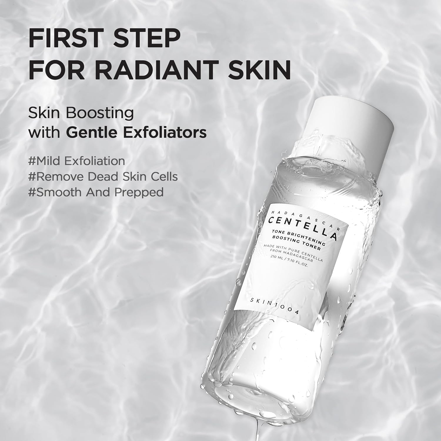 تونر روشن کننده ضدلک سنتلا boosting toner حجم 210