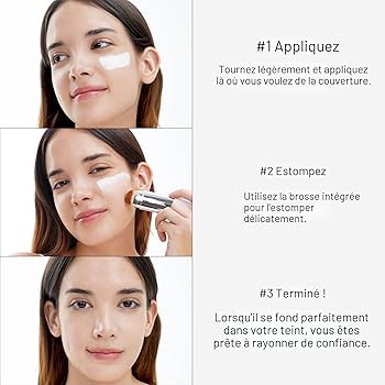کرم پودر استیکی الروئل blanc cover cream رنگ Light