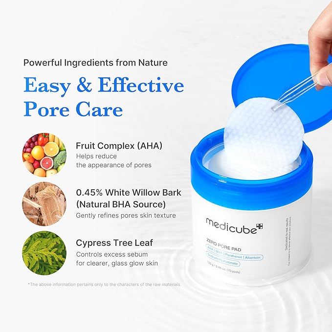 پد لایه بردار 70 عددی مدیکیوب zero pore