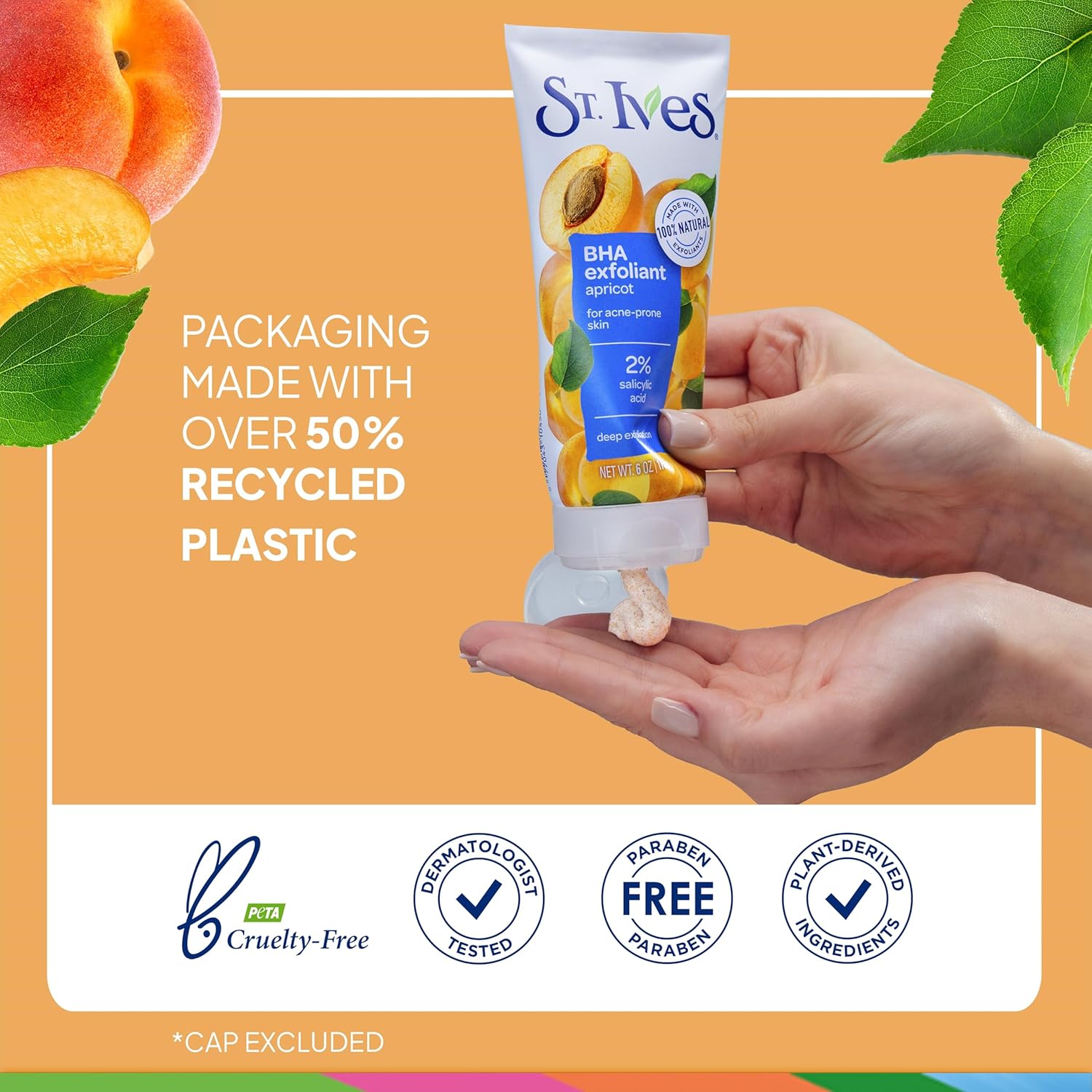 اسکراب صورت سنت ایوز APRICOT حجم 170