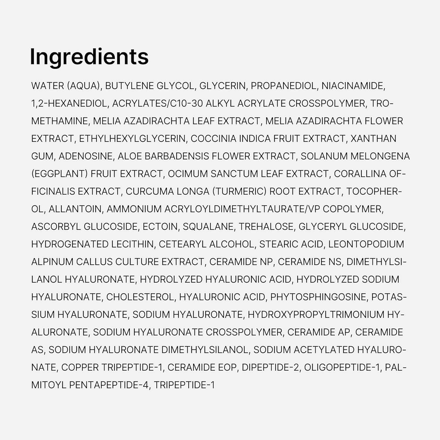 ژل کرم آبرسان هیالورونیک مدی کیوب ceramide حجم 500