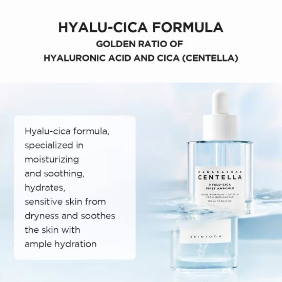 آمپول آبرسان سنتلا hyalu cica first ampoule حجم 100
