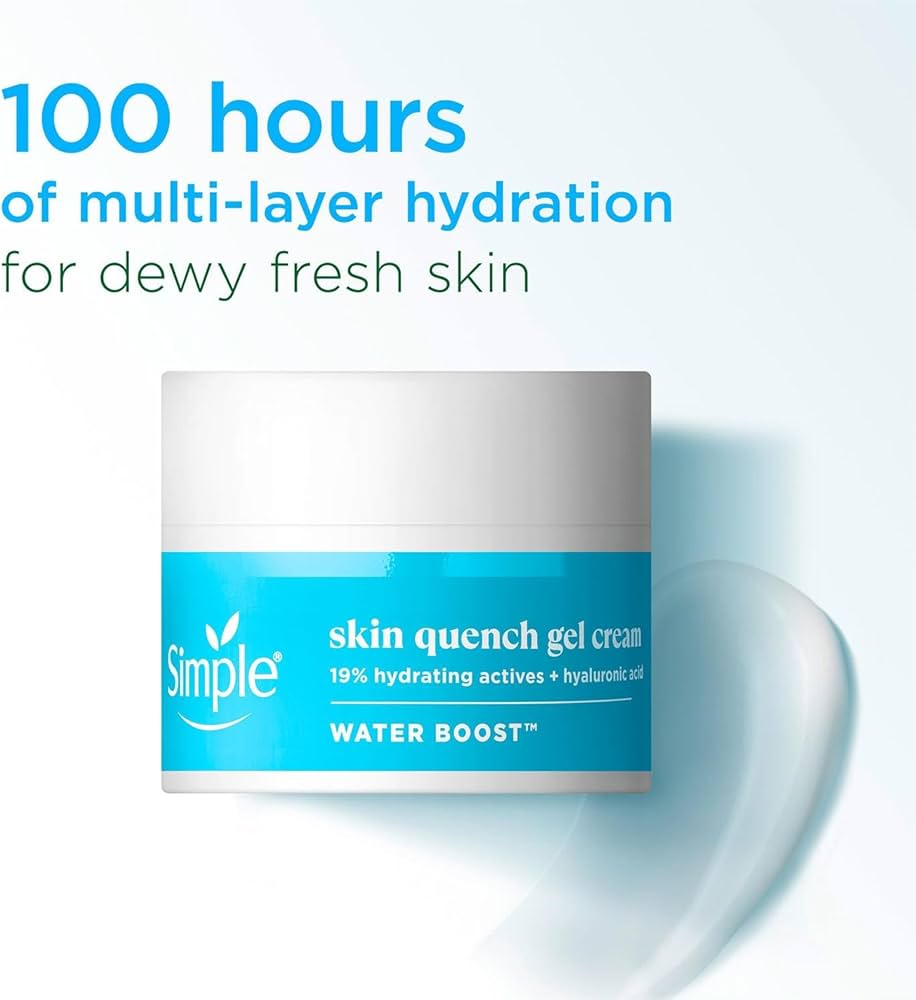 ژل کرم آبرسان 100 ساعته سیمپل skin quench حجم 50