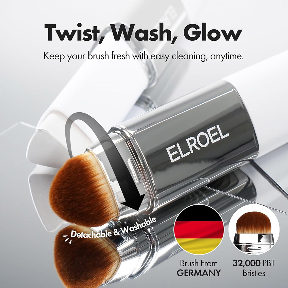 کرم پودر استیکی الروئل blanc cover cream رنگ Light