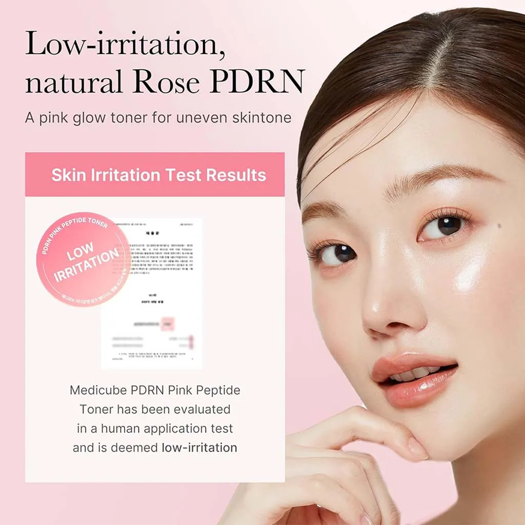 تونر تسکین دهنده مدی کیوب PDRN PINK CICA حجم250 میل