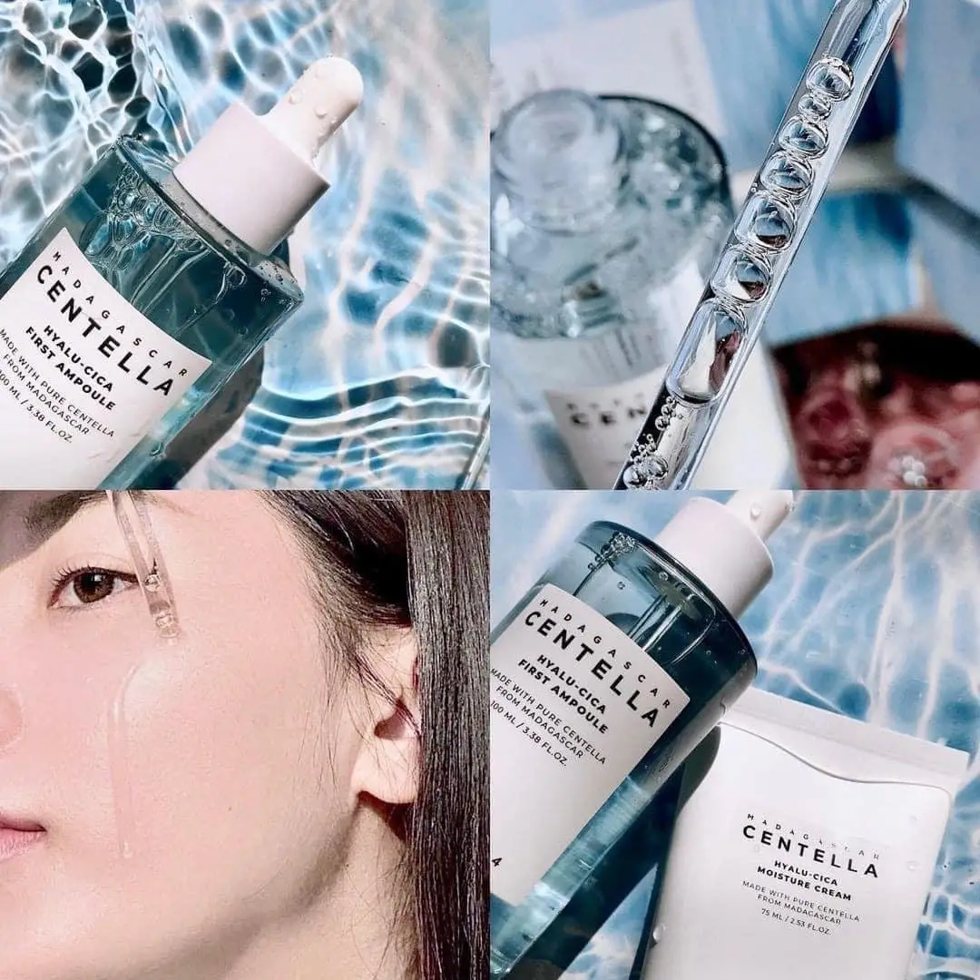 آمپول آبرسان سنتلا hyalu cica first ampoule حجم 100