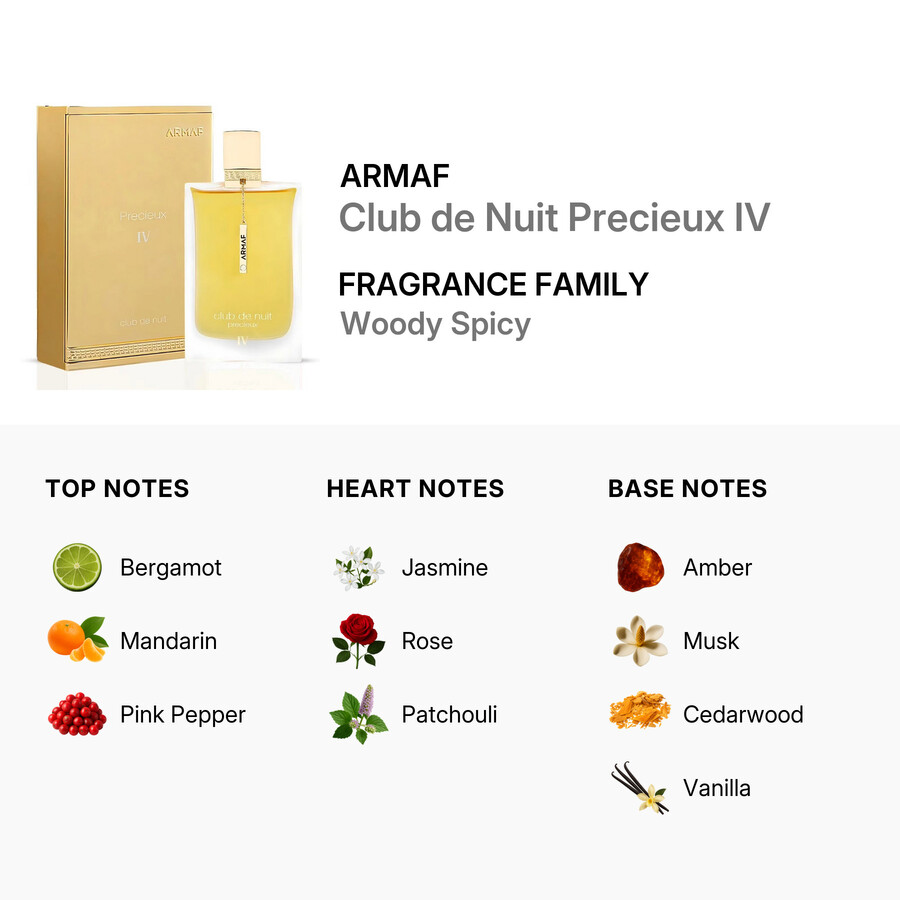 اکستریت د پارفوم آرماف Club de Nuit Precious حجم 55