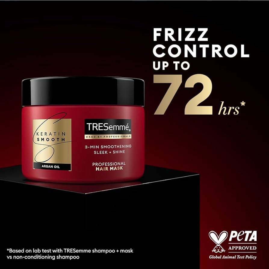 ماسک مو ترمیم کننده قوی ترزمه tresemme keratin smooth حجم 250