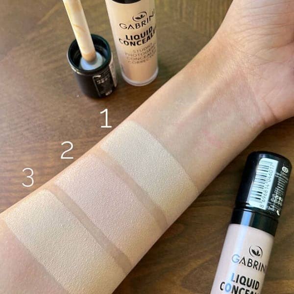 کانسیلر مایع گابرینی liquid concealer رنگ 103