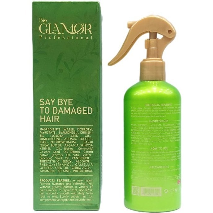 شیرمو و عطر مو تغذیه کننده موهای چرب گلامور Glamor حجم 300