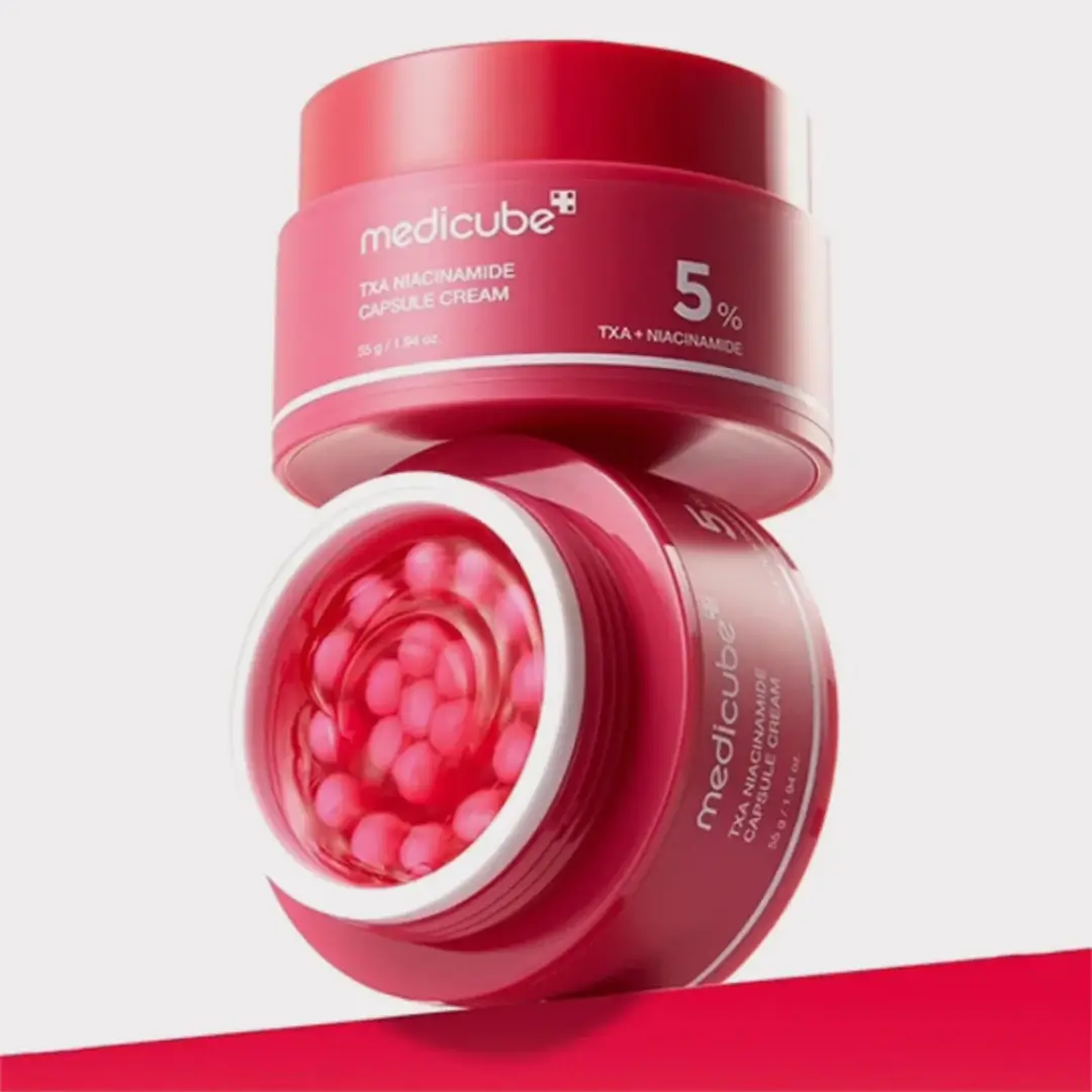 کرم کپسولی ضد لک مدی کیوب TXA + NIACINAMIDE 5% حجم 550