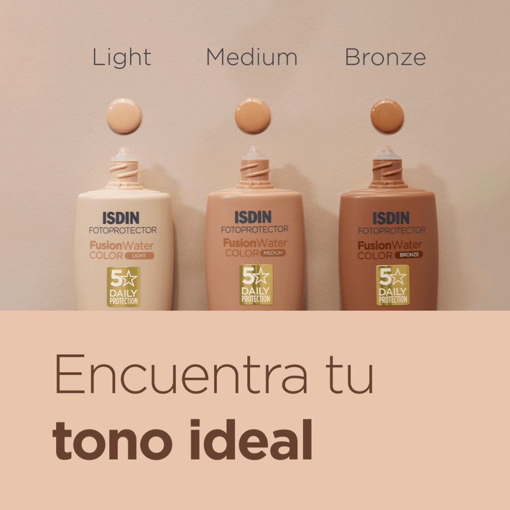 کرم ضد آفتاب رنگی ایزدین Color Light حجم 50