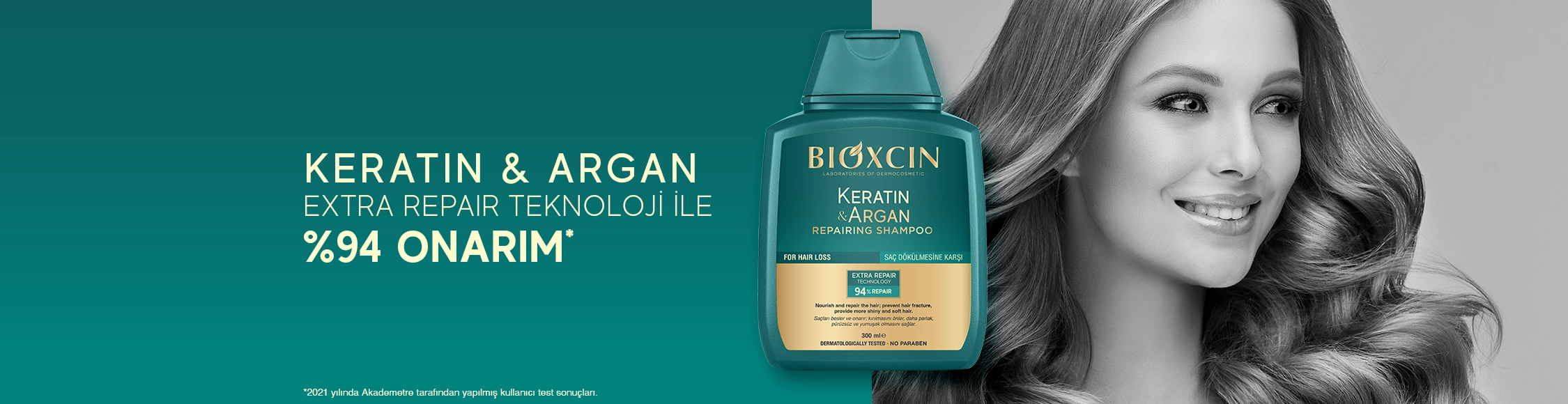 شامپو بیوکسین KERATIN & ARGAN OIL حجم 300