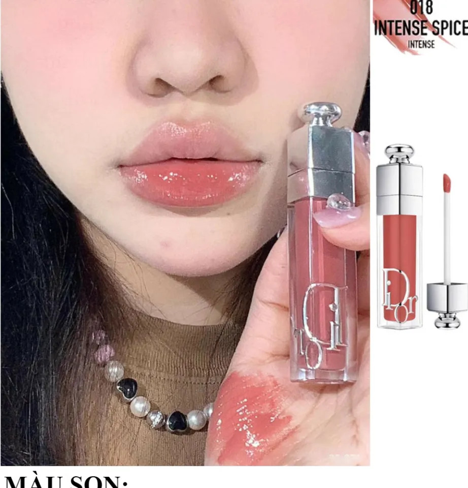لیپ گلاس حجم دهنده دیور رنگ intense spice018