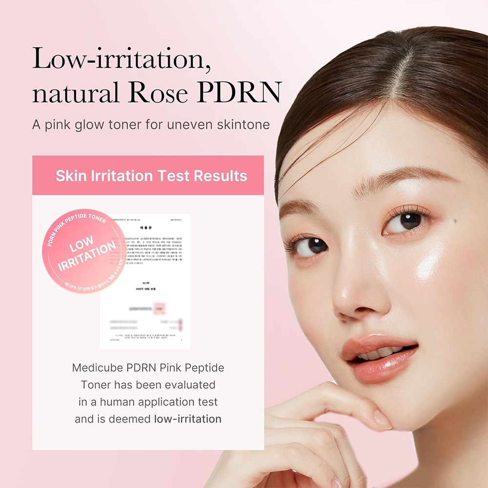 تونر تسکین دهنده مدی کیوب PDRN PINK CICA حجم250 میل