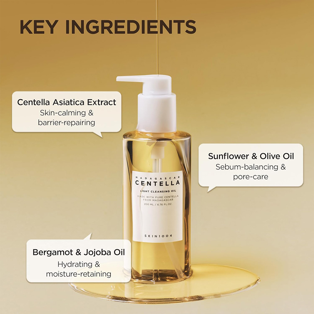 شوینده روغنی سنتلا LIGHT CLEANSING OIL حجم 200