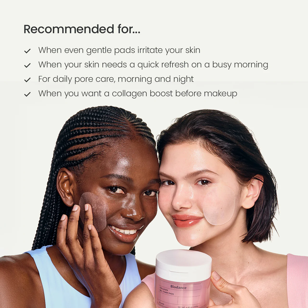 ژل تونر پد بایودنس COLLAGEN حجم 140