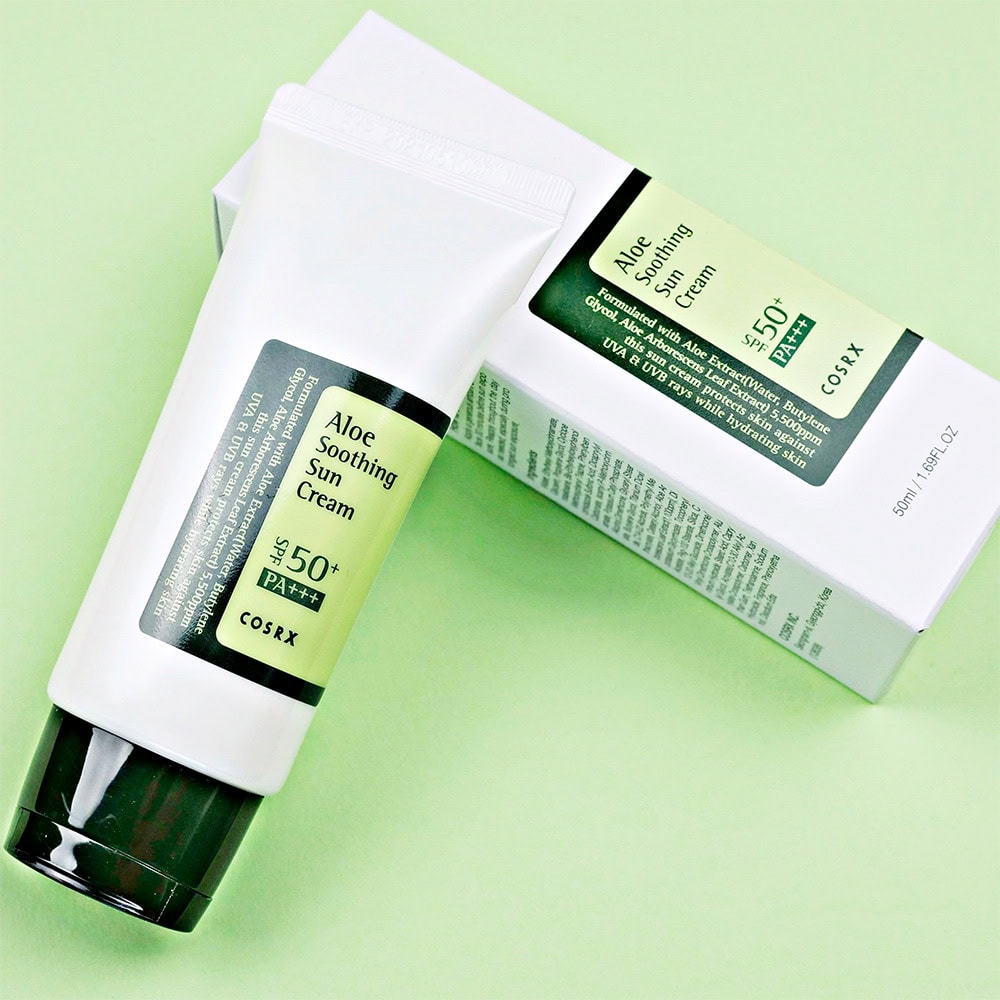 کرم ضد آفتاب کوزارکس Aloe Sooting Sun