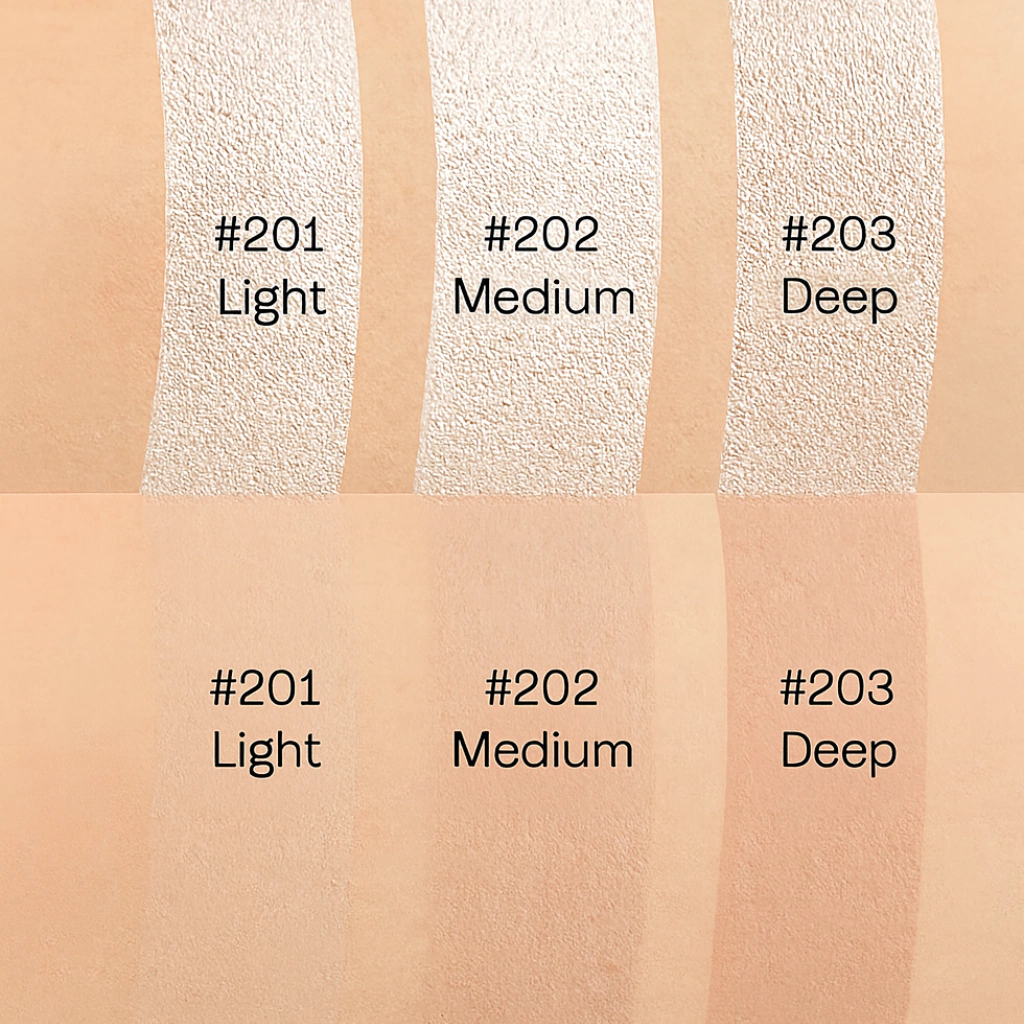 کرم پودر استیکی الروئل blanc cover cream رنگ Light