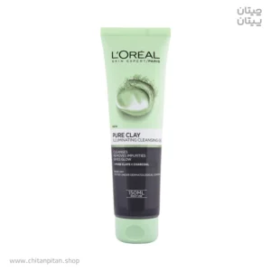 ژل شستشوی روشن‌کننده لورآل Pure Clay حجم ۱۵۰