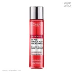 تونر لایه بردار و روشن کننده لورال REVITALIFT حاوی 5% گلیکولیک اسید