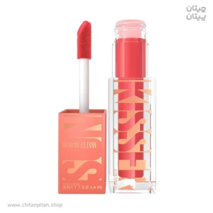 رژگونه مایع میبلین SUN KISSER رنگ PINK MIRAGE 30