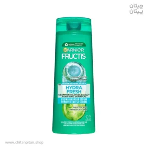 شامپو مو مناسب ریشه‌ چرب و ساقه‌ خشک گارنیر FRUCTIS HYDRA FRESH حجم 400