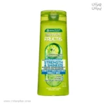 شامپو تقویت‌ و براق‌کننده مو گارنیر STRENGTH & SHINE حجم 400