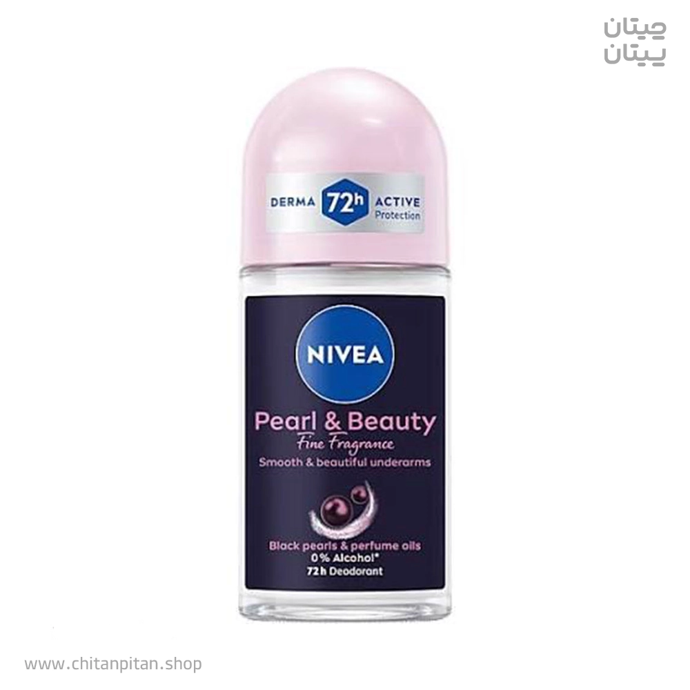 رول ضد تعریق زنانه نیوا pearl and beauty حجم 50 میل