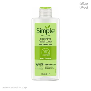 تونر سیمپل Soothing حجم 200
