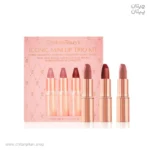 پک 3 عددی مینی رژلب شارلوت تیلبری iconic mini lip trio