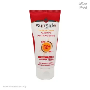 ضدآفتاب رنگی سان سیف ANTI AGEING SPF50