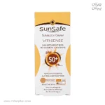 ضدآفتاب رنگی سان سیف VITI SENSE SPF 50 حجم 50